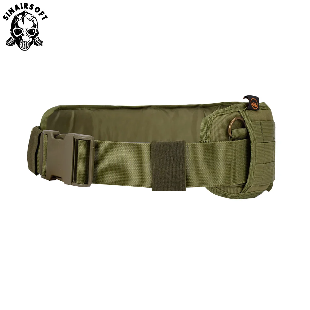 Sección con diseño MOLLE y zonas de carga