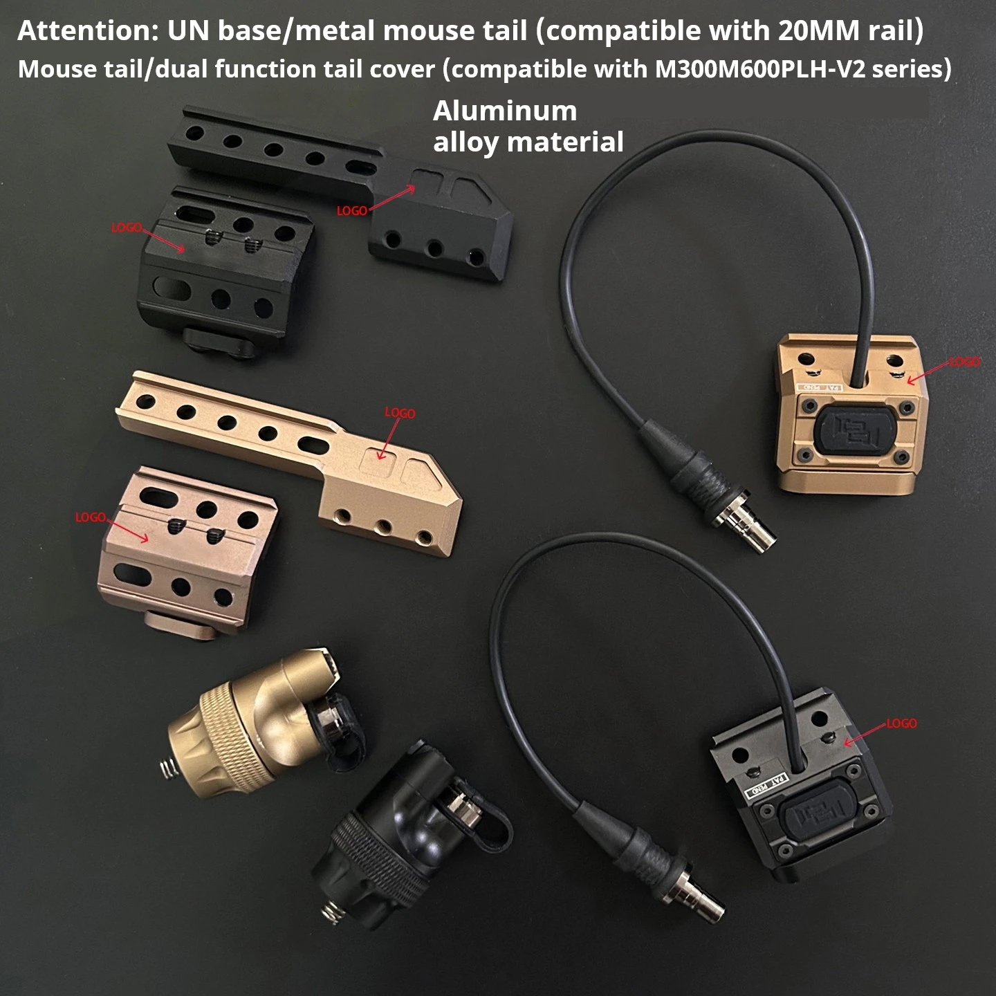 Detalle del conjunto con interruptor Modbutton y montaje offset