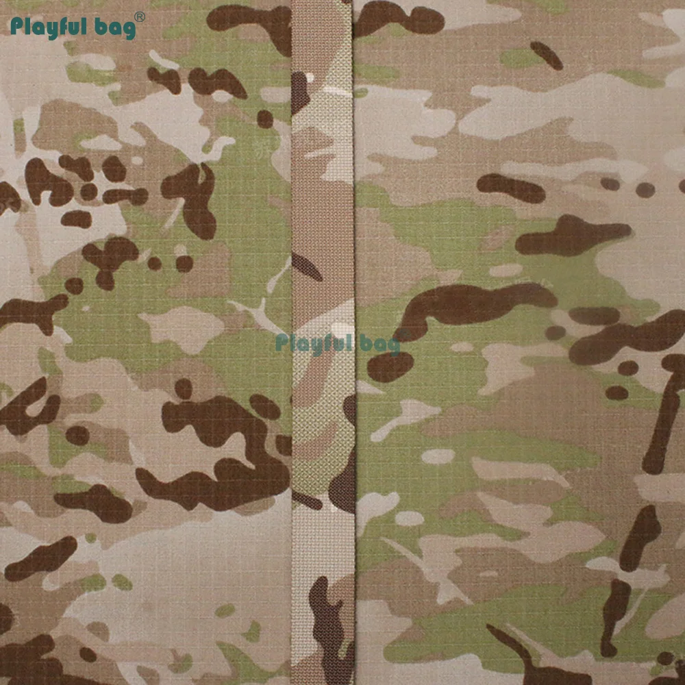 Correa táctica poliéster camuflaje desierto – MOLLE doble cara