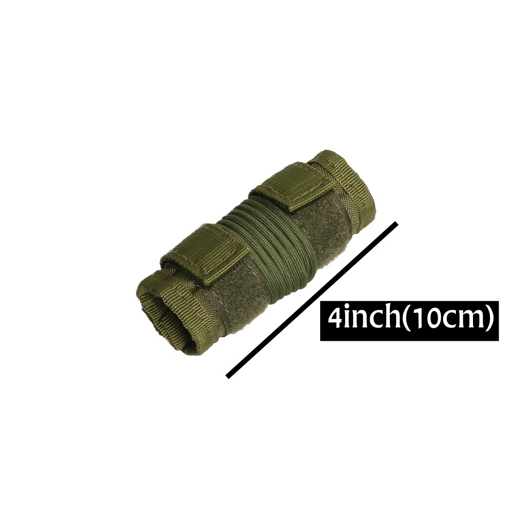 Funda silenciador táctica 4 pulgadas nylon verde - imagen 3