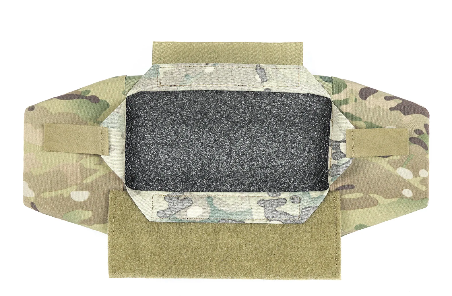 Ferro Chaleco antibalas lateral con bolsillos para placas cinturón