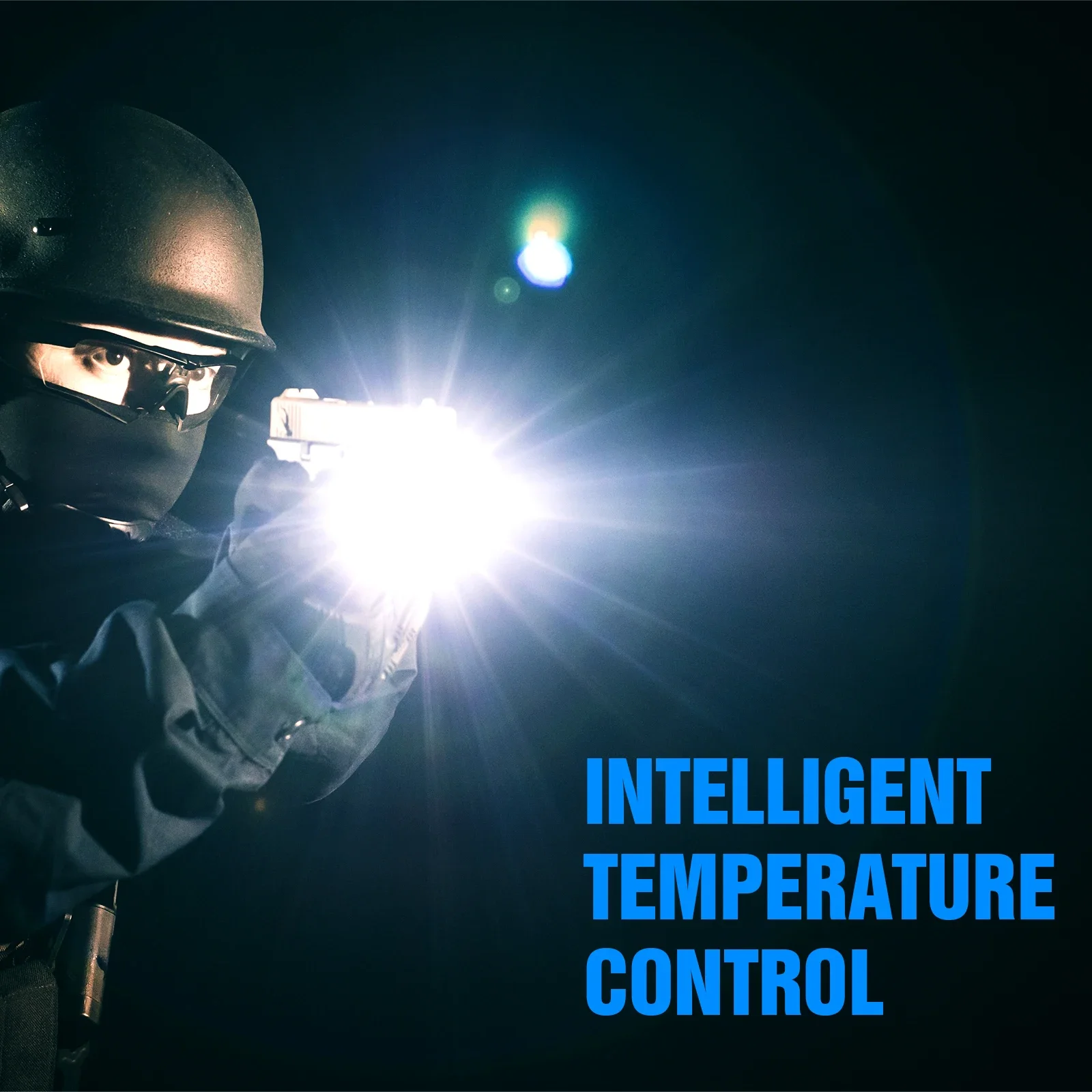 Trustfire GM23 Linterna táctica LED 800LM riel USB - imagen 3