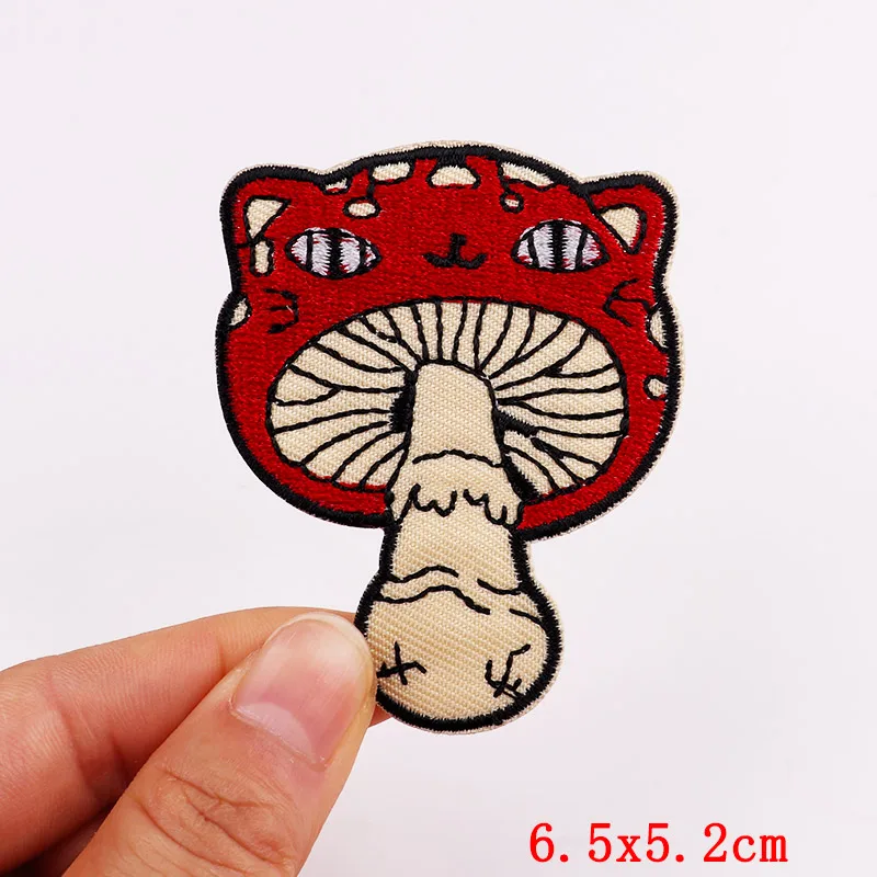 Parche bordado punk animal termoadhesivo para planchar o coser ropa - imagen 4
