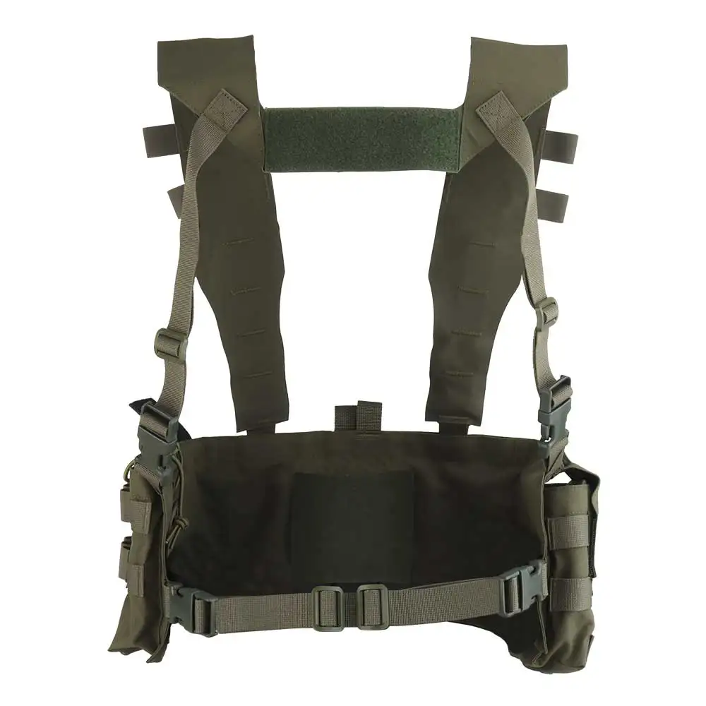UW Chaleco táctico airsoft con cargadores, soporte radio y EDC médico - imagen 4
