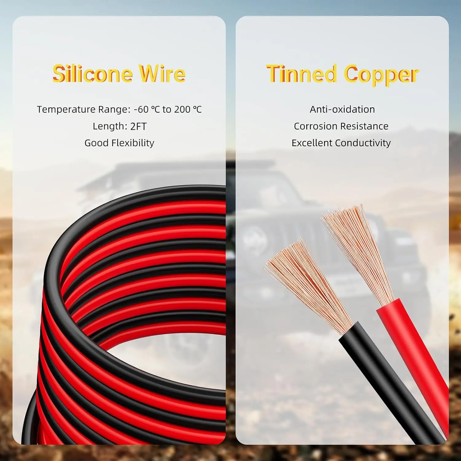 Cable de arranque Dewalt alta resistencia compatible con baterías - imagen 4
