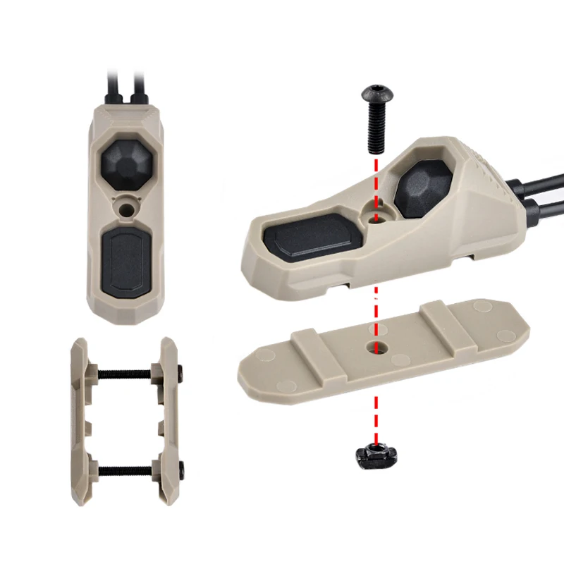 AXON Interruptor de presión táctico para láser y linterna remota - imagen 2