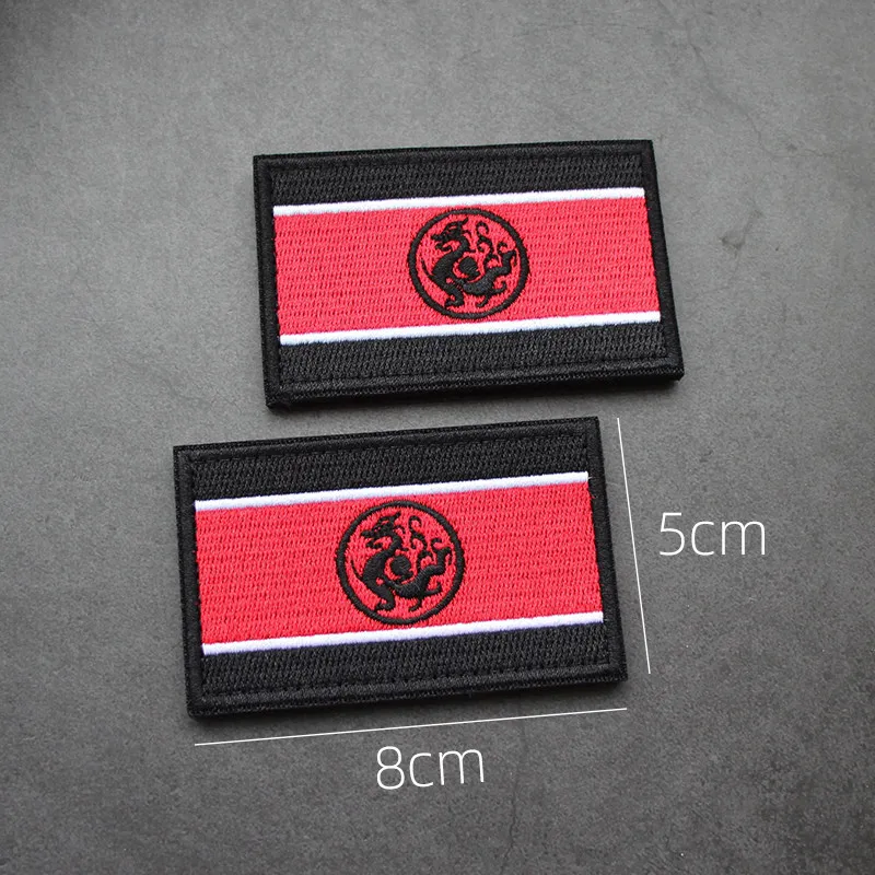 Parche bordado de dragón estilo tótem para insignia de brazo exterior - imagen 4