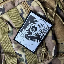 Parche táctico gancho y bucle anime chica moral – para ropa