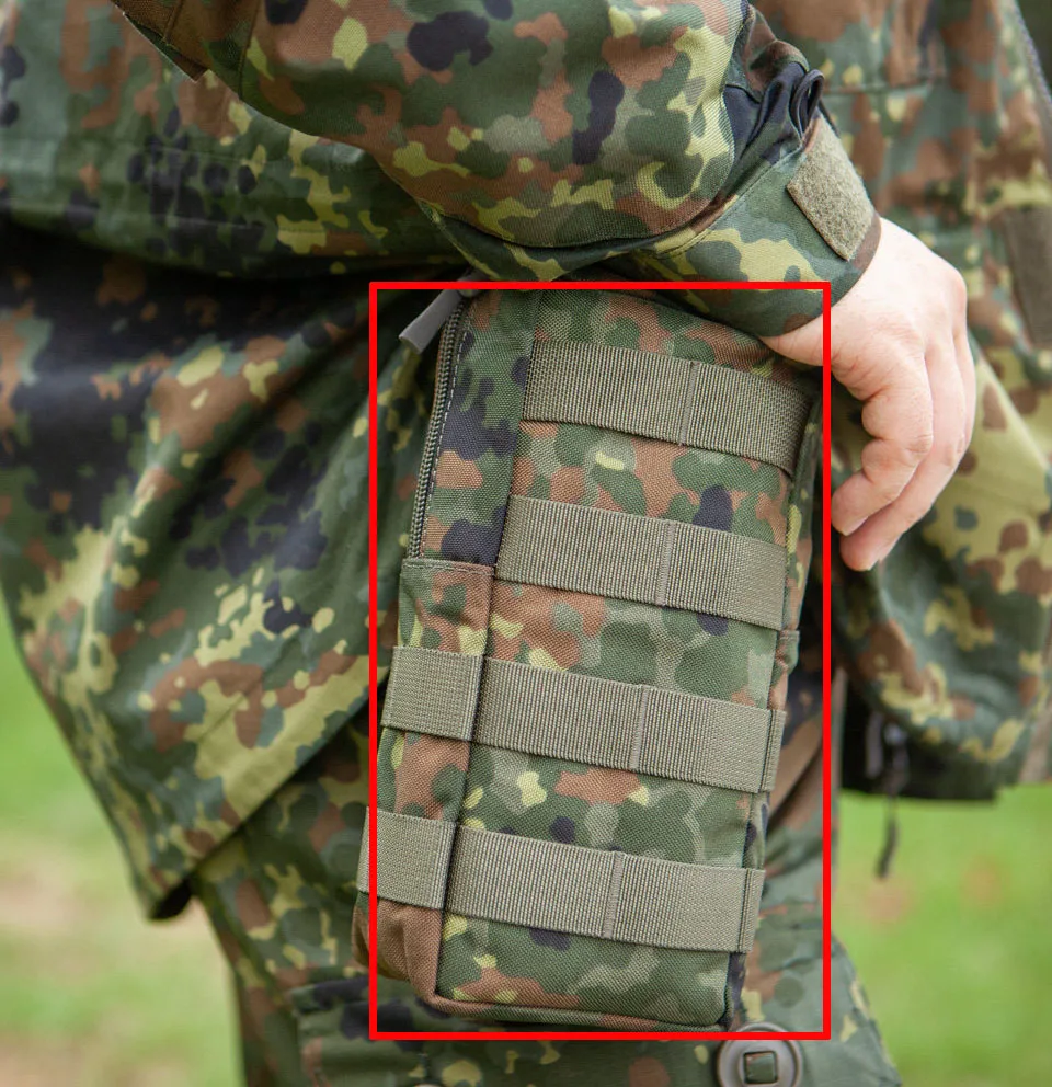 Bolsa táctica camuflaje para exteriores utilitaria EDC, multiusos - imagen 3