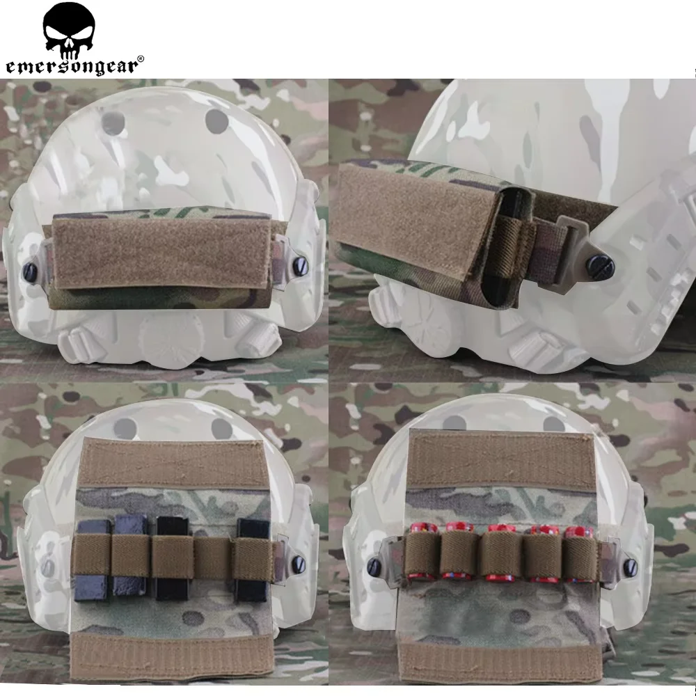 EMERSONGEAR bolsa contrapeso casco trasero táctica - imagen 2