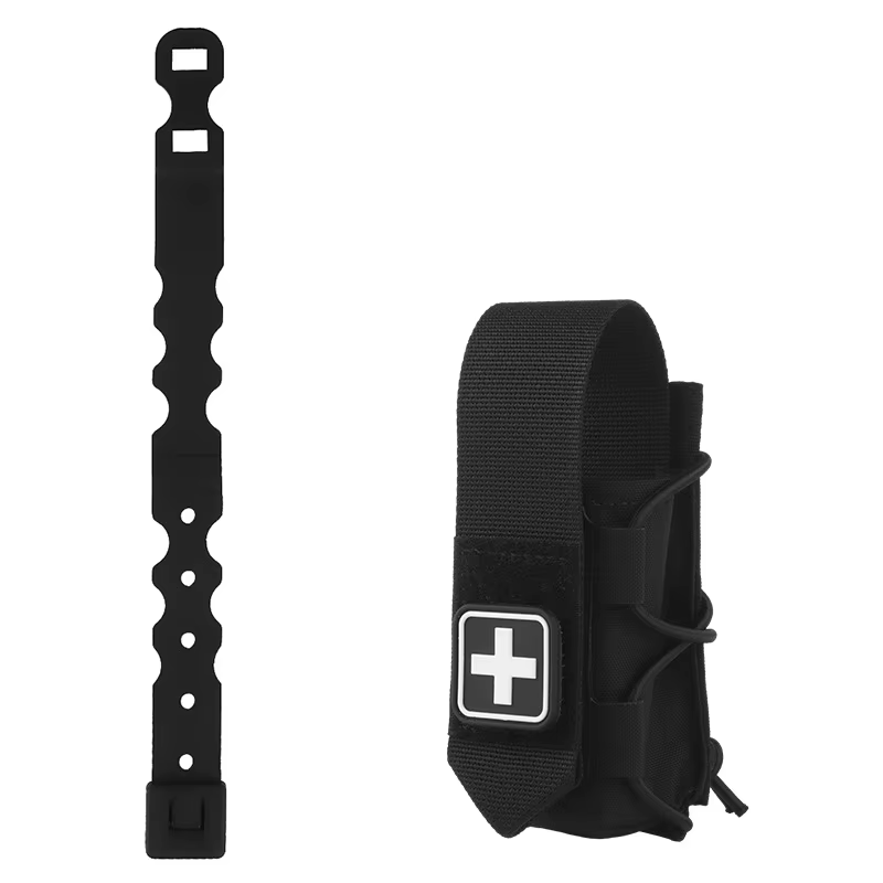 Soporte MOLLE torniquete – Bolsa táctica modular de supervivencia