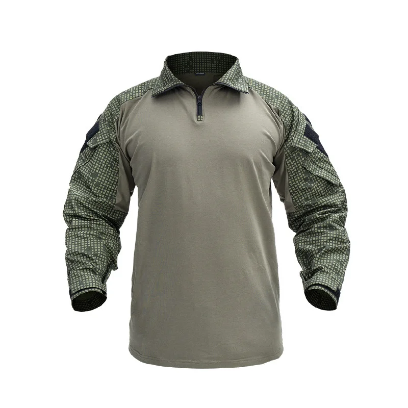 Camisa táctica G3 camuflaje arena nocturno para paintball y caza - imagen 4