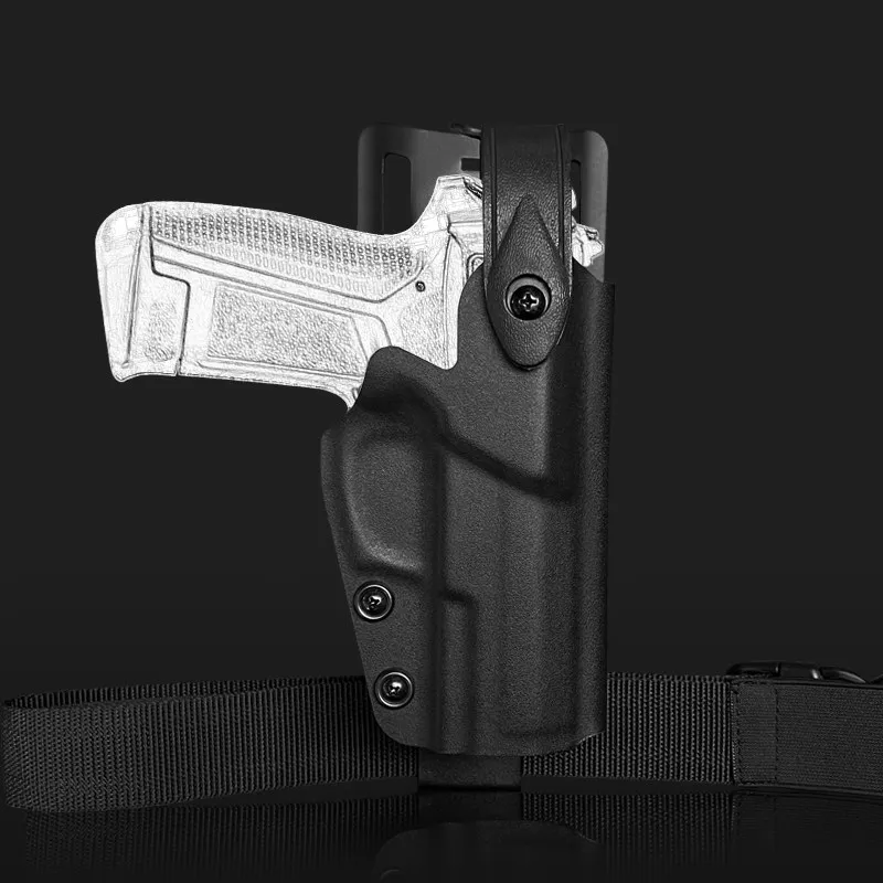 Funda táctica de cintura baja para pistola, extracción rápida - imagen 3