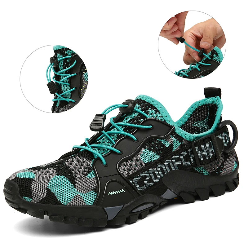 Botas tácticas de montaña de malla para senderismo ligero hombre - imagen 2