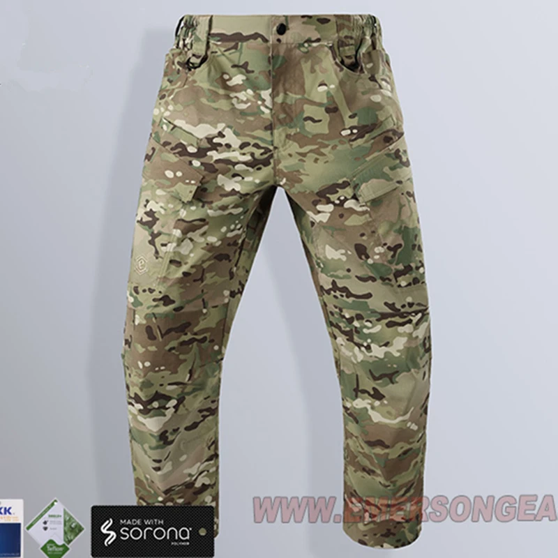 Pantalones tácticos Emersongear Antelope Aym ligeros ergonómicos - imagen 3