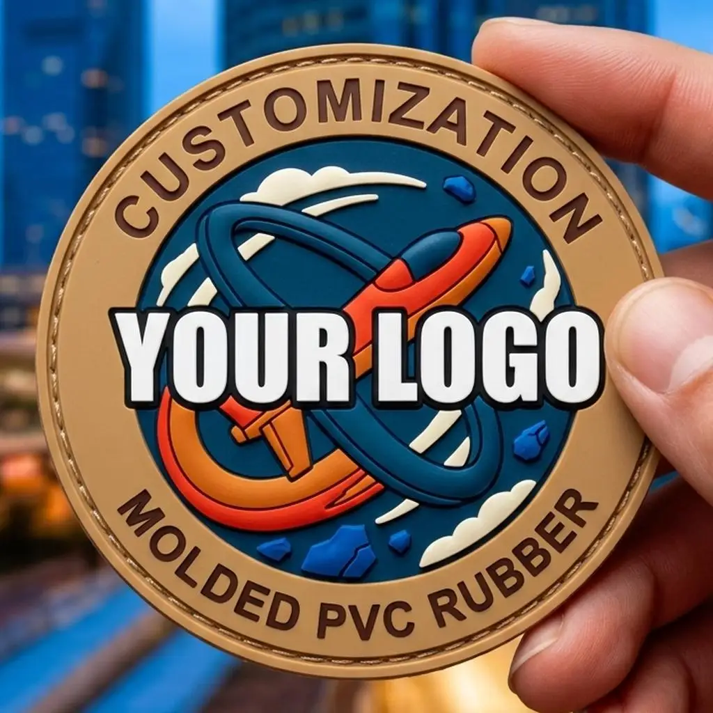 Parche de silicona 3D personalizado con velcro desmontable - imagen 5