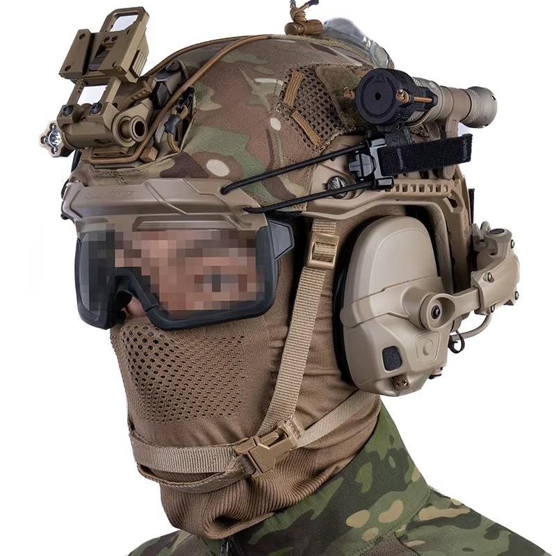 Pasamontañas V1 malla transpirable ligera para paintball y caza - imagen 4