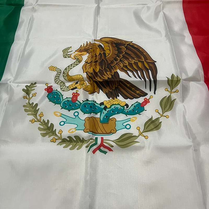 Bandera México poliéster alta calidad - imagen 5