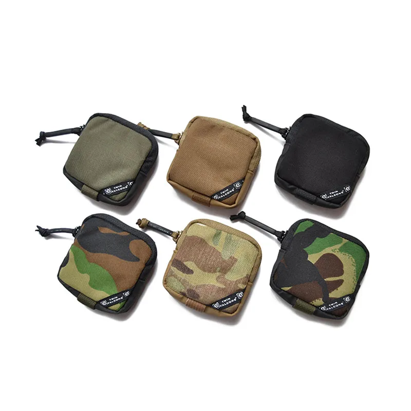 Bolsa EDC táctica Molle con cremallera para exteriores