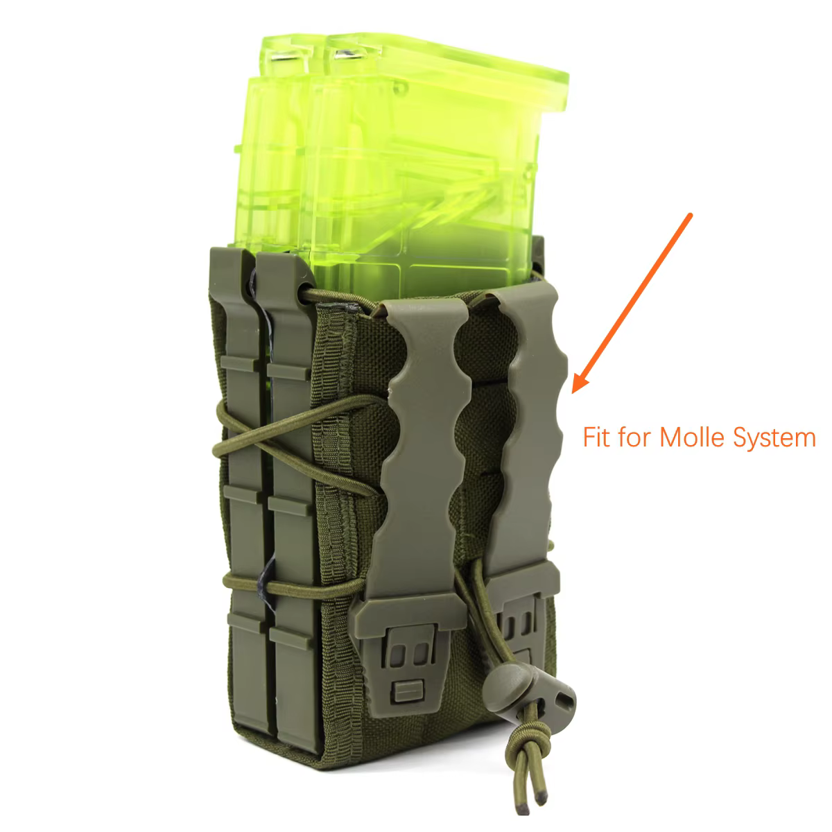 Pochete táctico MOLLE portacargadores rifle 5,56 - imagen 4