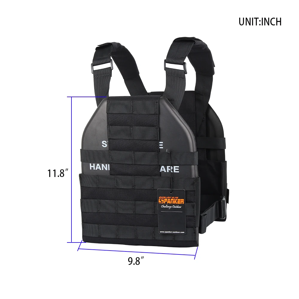 Chaleco Táctico Camuflaje Woodland Modular Molle - imagen 2