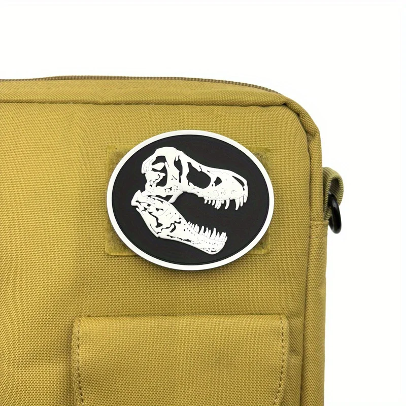 Parche táctico dinosaurio fósil PVC gancho y bucle - imagen 2