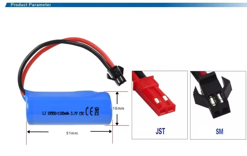 Batería LiPo recargable con cargador USB para repuestos RC - imagen 4