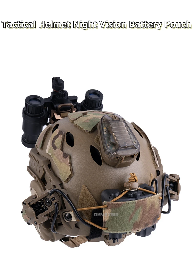 Estuche para batería NVG de casco