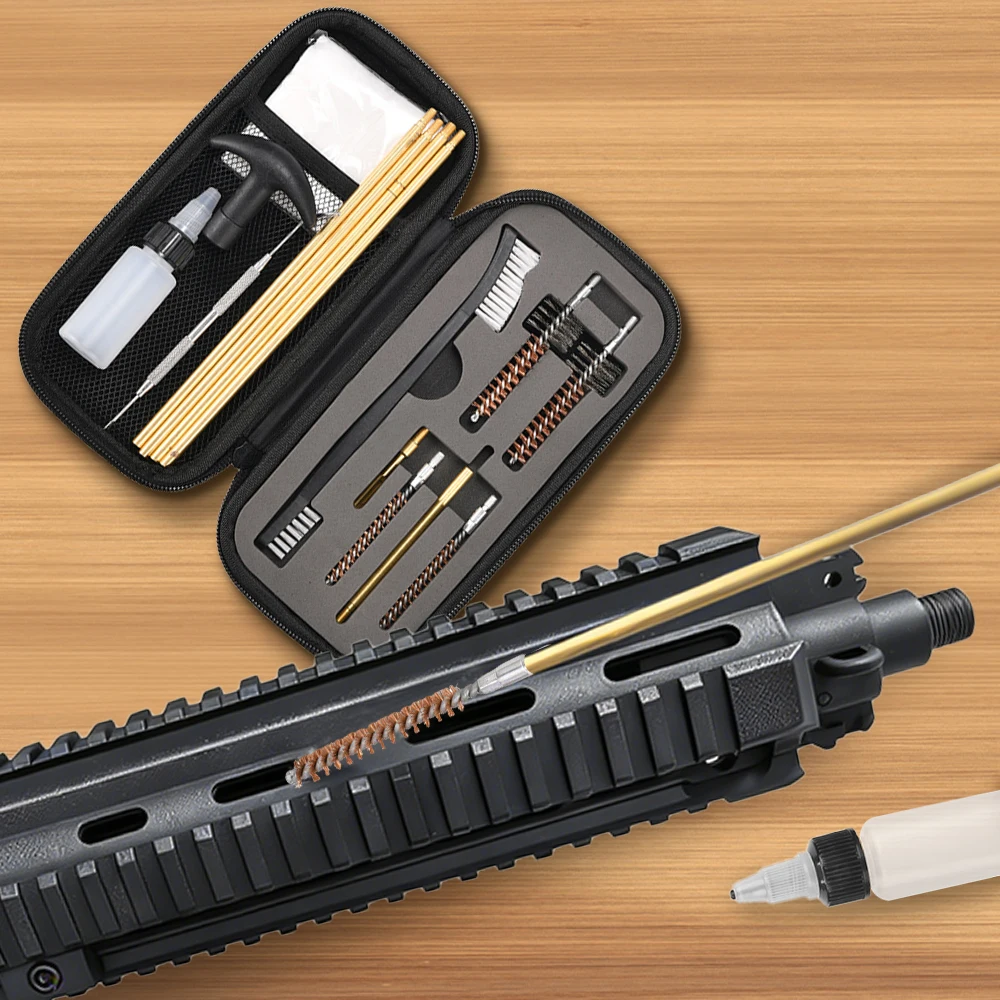 Kit limpieza para armas táctico – Set cepillos y jags latón - imagen 4
