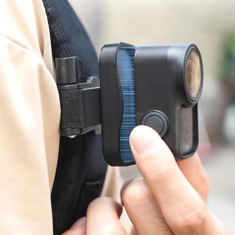 Clip magnético mochila con montaje abrazadera para cámara acción - imagen 4