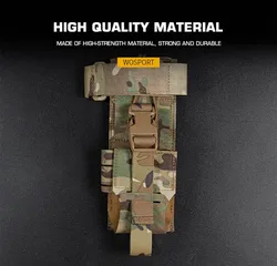 Bolsa radio MOLLE táctica PRC152 liberación rápida ajustable