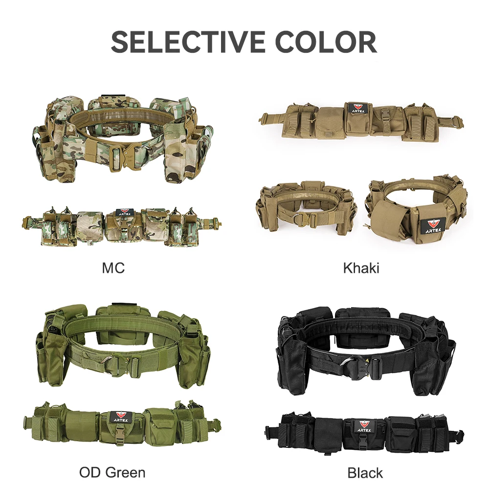 Riñonera táctica con bolsillos para caza y airsoft - imagen 3