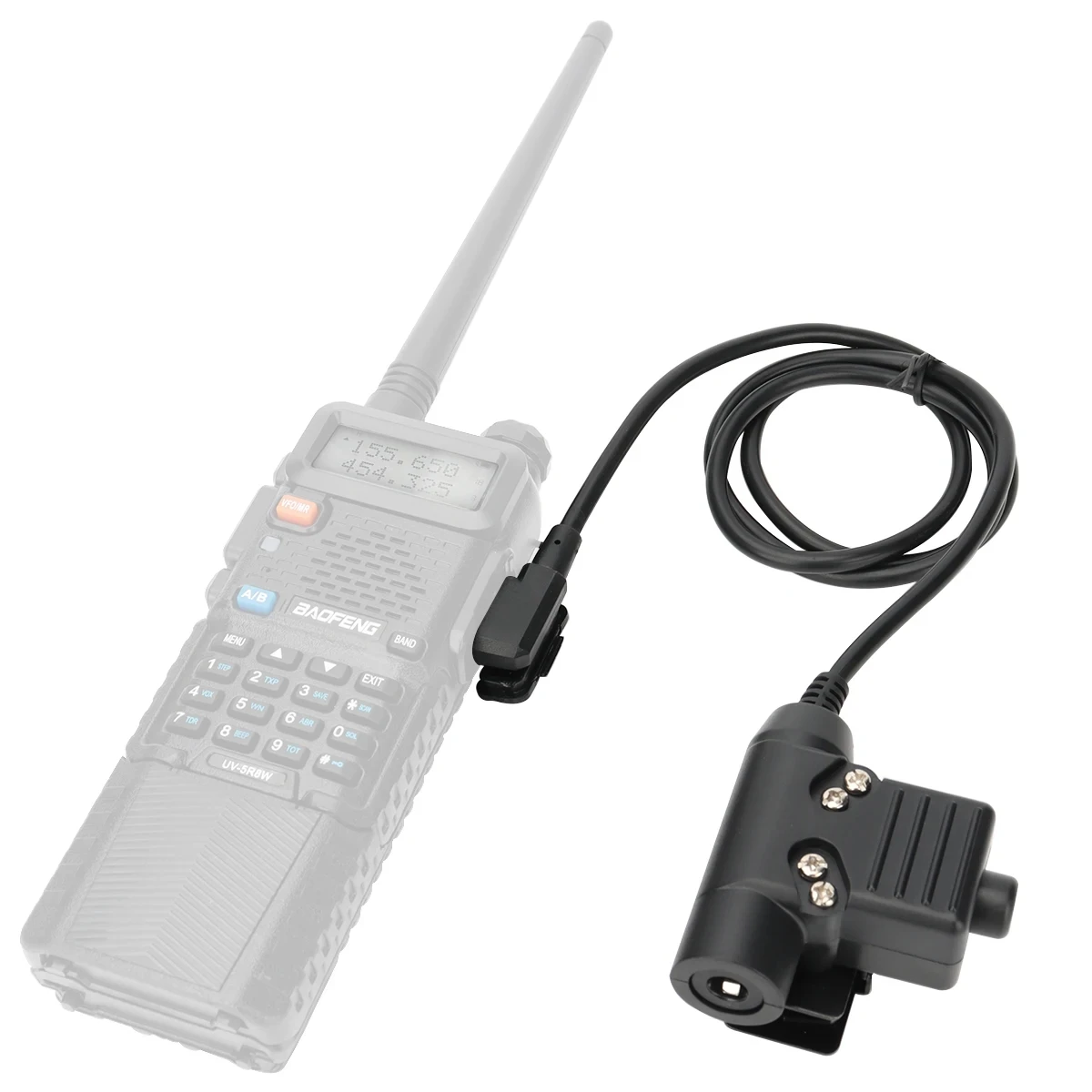 Abbree U94 PTT táctico auricular compatible con Baofeng y Quansheng - imagen 2