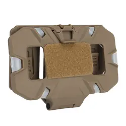 Soporte táctico teléfono universal MOLLE para pecho, tabla plegable