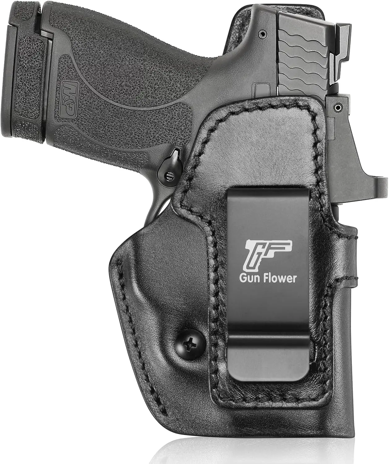 Funda IWB de cuero M&P Shield Plus/M2.0 – Porte oculto diestro - imagen 4