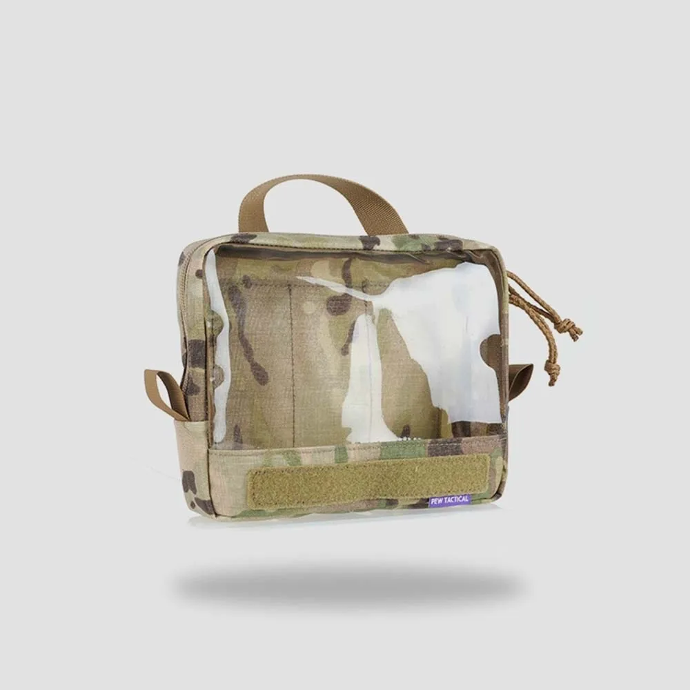 PEW TACTICAL Bolsa táctica transparente de almacenamiento visible