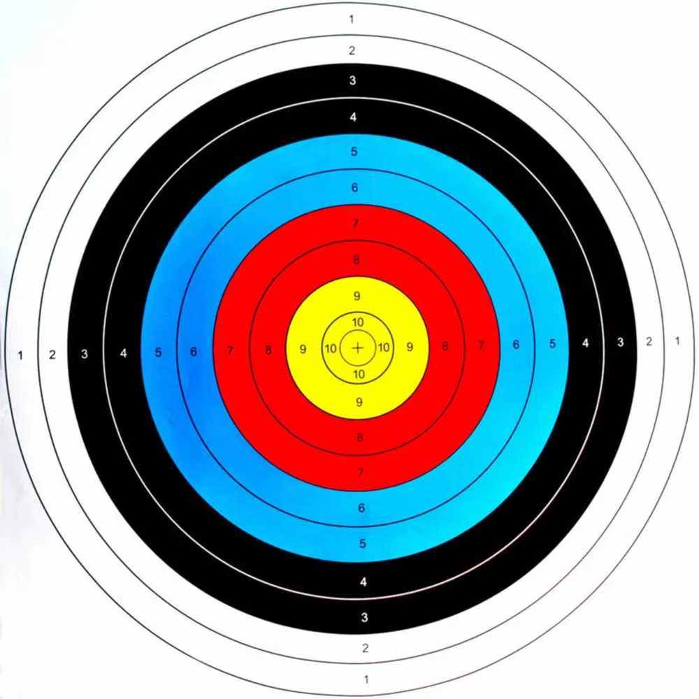 Objetivos tiro con arco cara de papel entrenamiento duradero - imagen 4