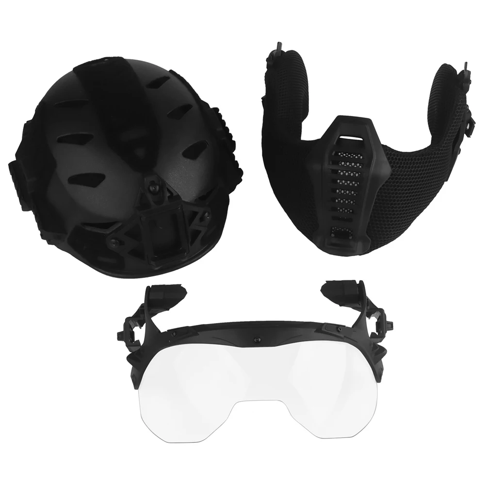Casco táctico Wendy protección completa para paintball y tiro - imagen 5