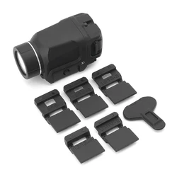 Linterna TR7/TR8 táctica LED para riel Picatinny de exterior