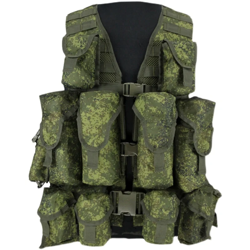 Chaleco Táctico MOLLE 6Sh117 Ruso – Equipo Combate Militar Camuflaje