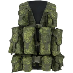 Chaleco Táctico MOLLE 6Sh117 Ruso – Equipo Combate Militar Camuflaje