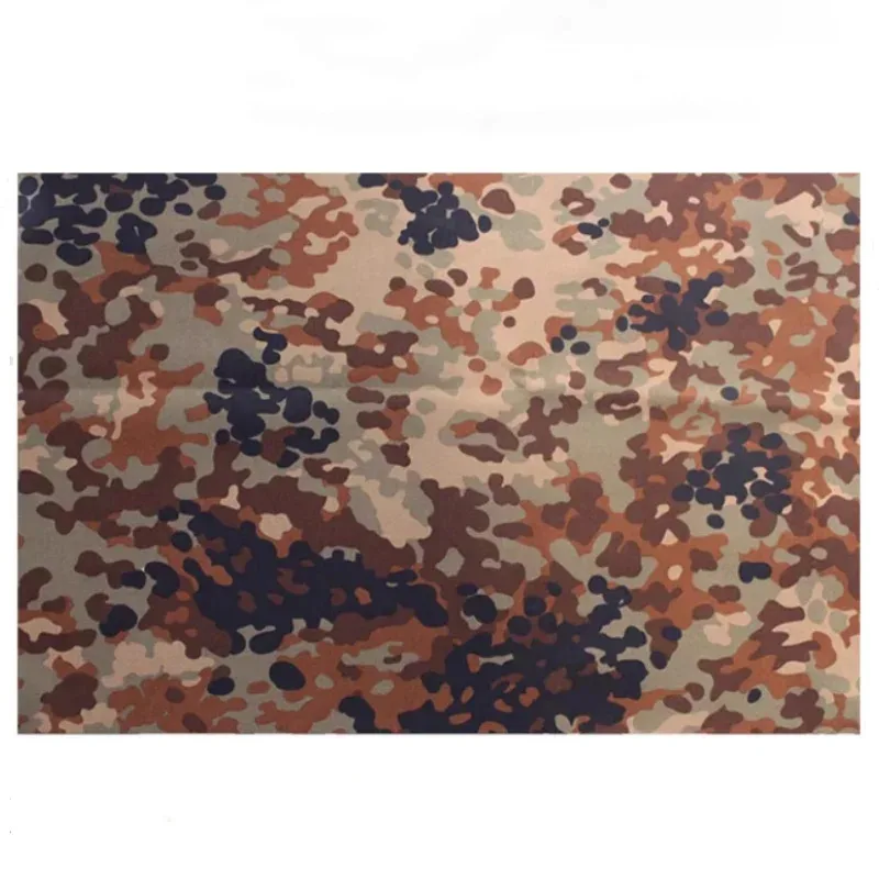 Tela camuflaje desierto sarga algodón poliéster color café para DIY - imagen 3