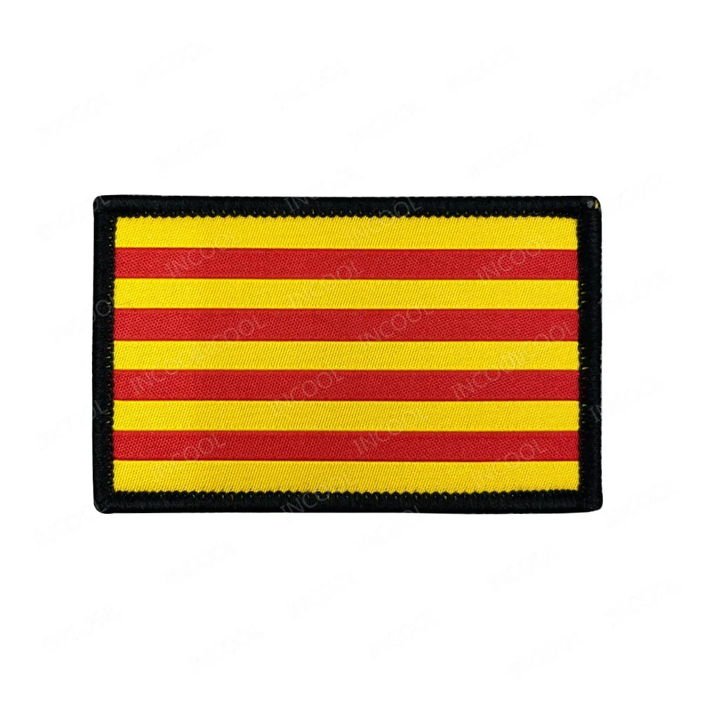 Parche bordado banderas regiones españolas - Brazalete para ropa - imagen 4