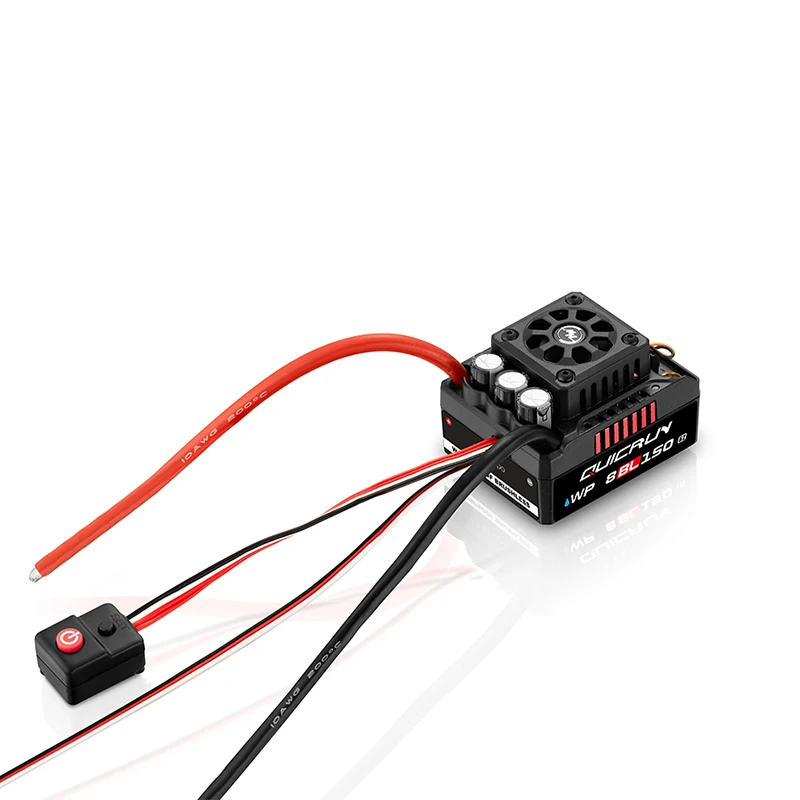 HOBBYWING QuicRun WP 8 BL150 G2 ESC impermeable 3-6S sensor 1/8 RC - imagen 2