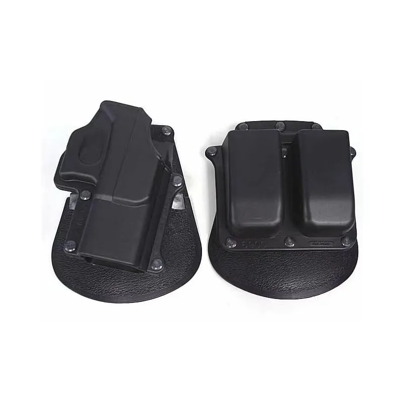 Funda táctica Glock con bolsa Mag MOLLE – Diestros negro - imagen 2