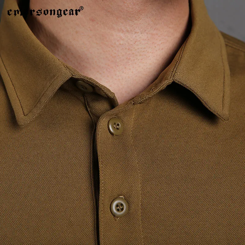 Emersongear polo táctico secado rápido azul marino - imagen 5