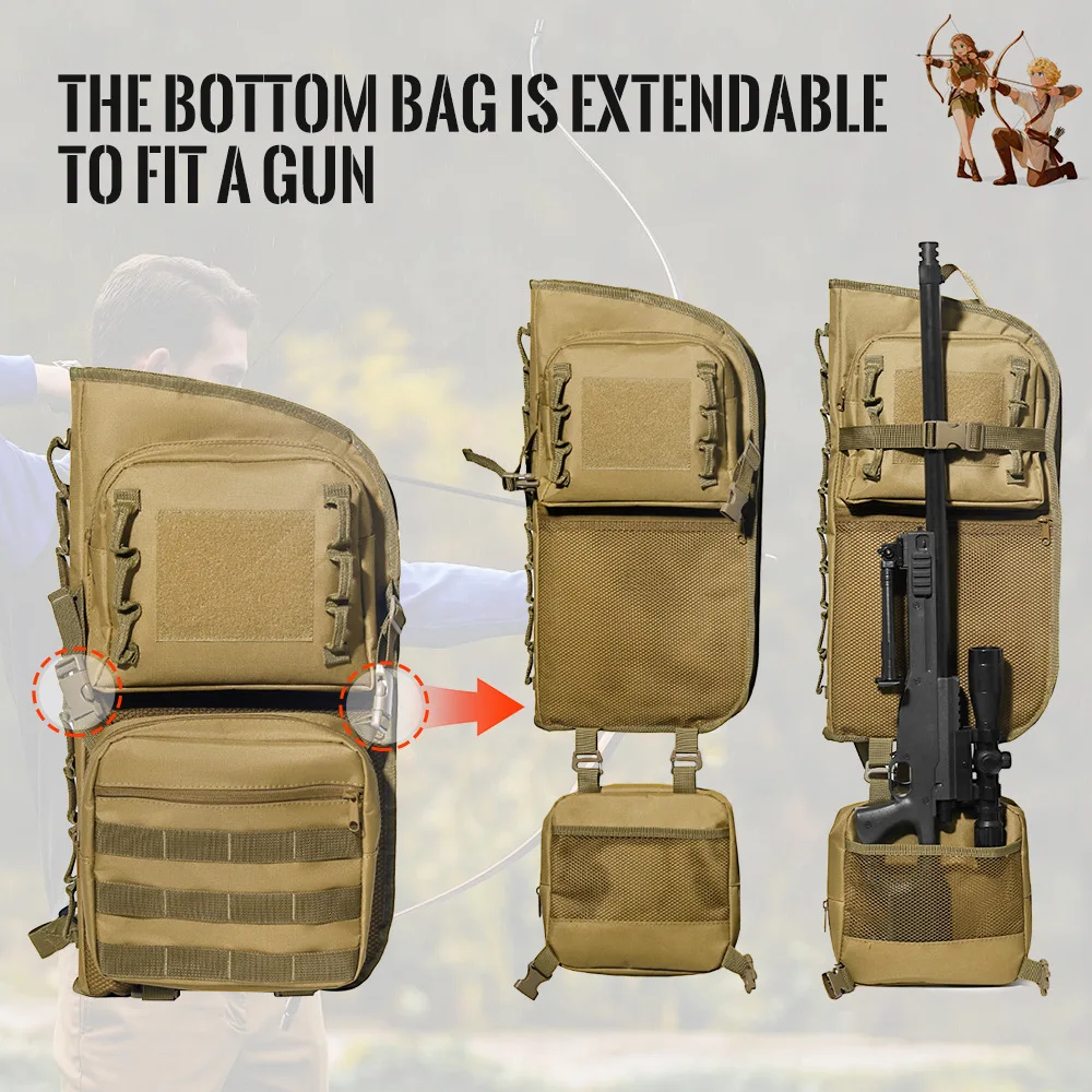 Bolsa táctica plegable impermeable para equipo de tiro y caza - imagen 4