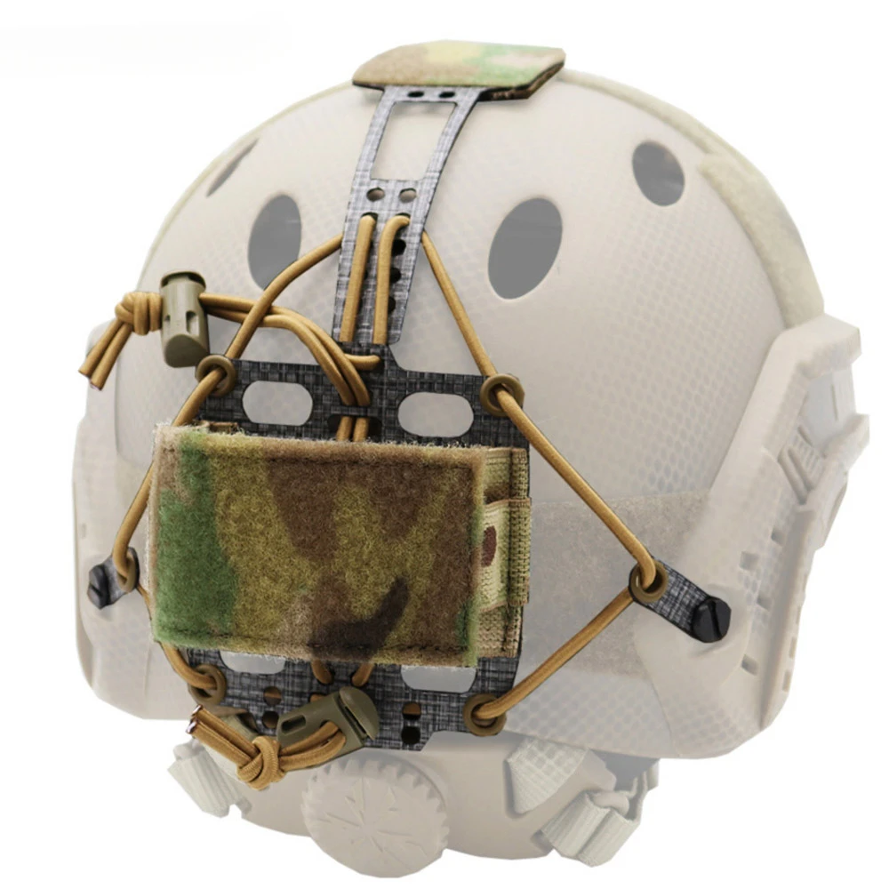 Casco táctico compatible con estuche batería Ferro para PVS31