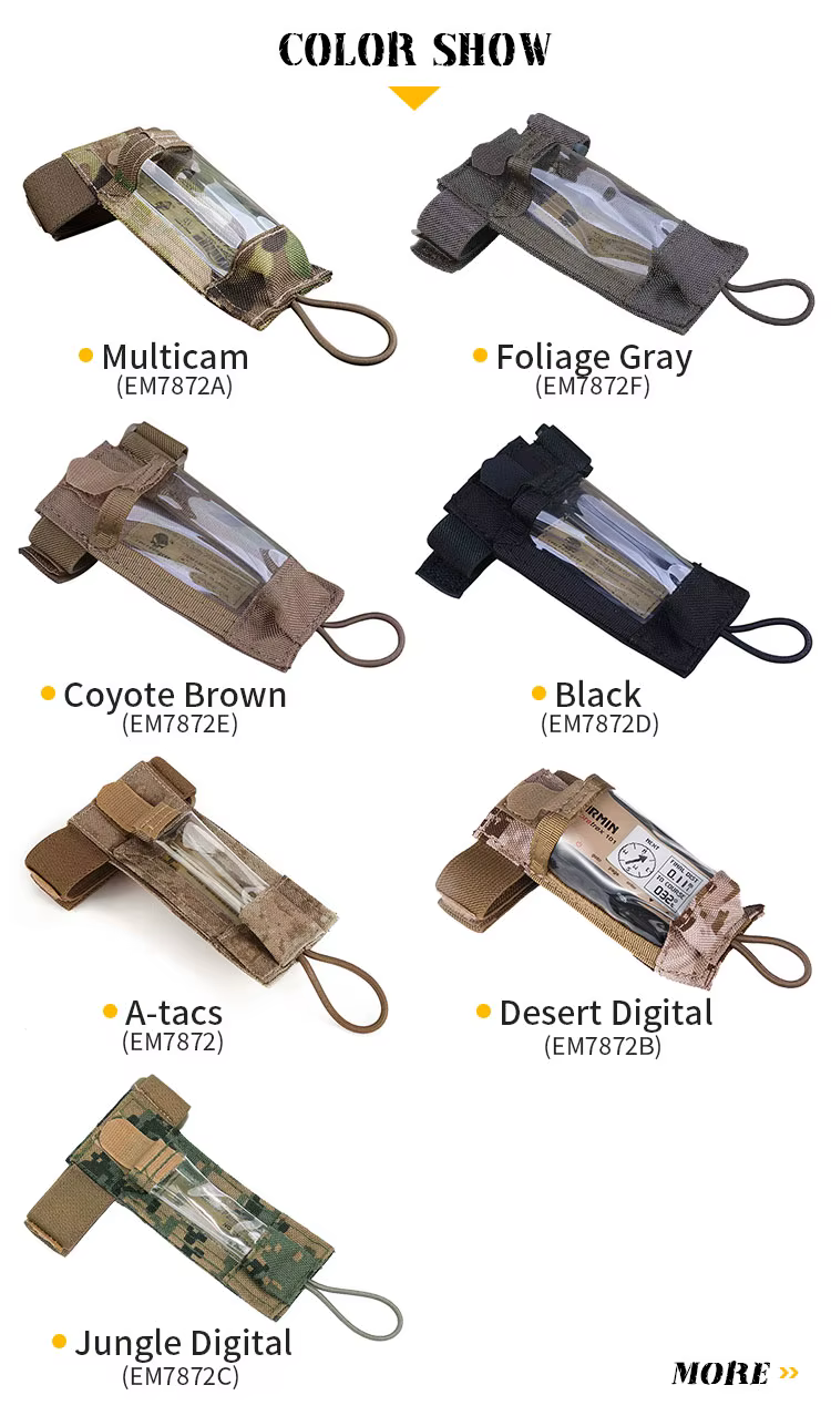 Bolsa táctica estilo Navy SEAL para marcador GPS falso