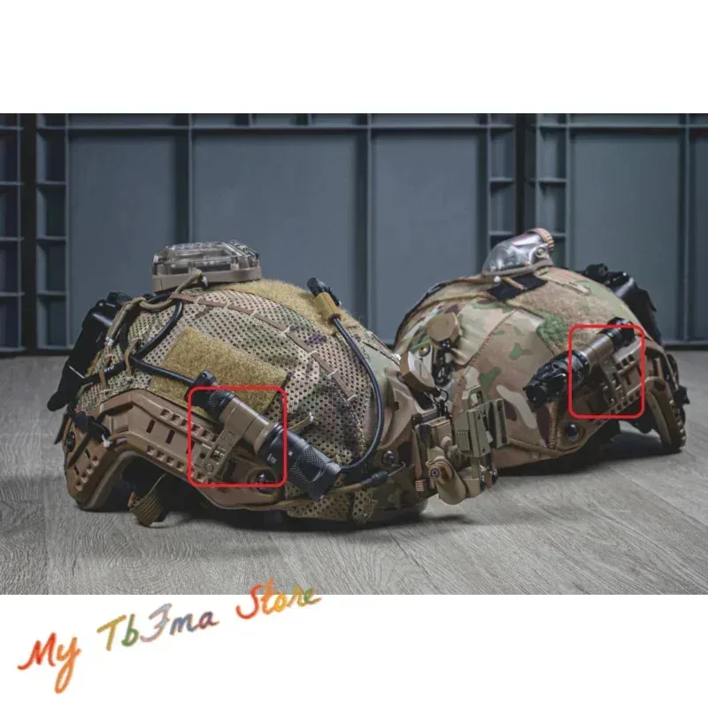 SS Precision M-AX CAG Casco táctico con montaje exterior linterna - imagen 5